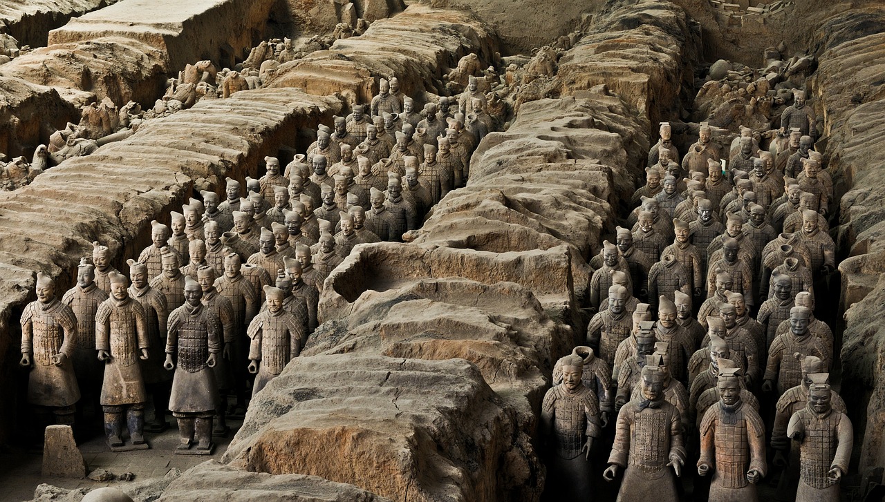 Guerreros de Terracota en Xi’an, el ejército de arcilla del emperador Qin Shi Huang