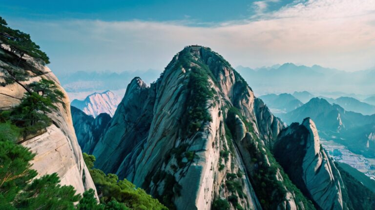 ¿Cómo subir la Montaña Huashan?