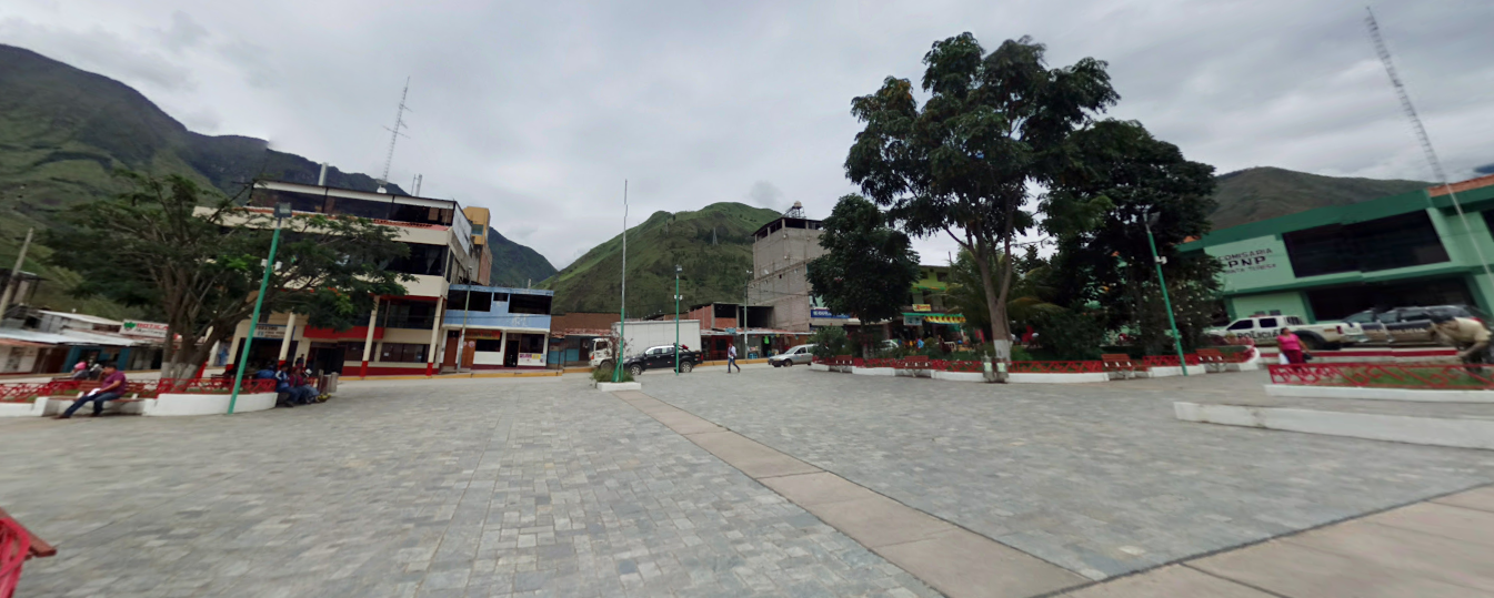 Panorámica de plaza de Santa Teresa