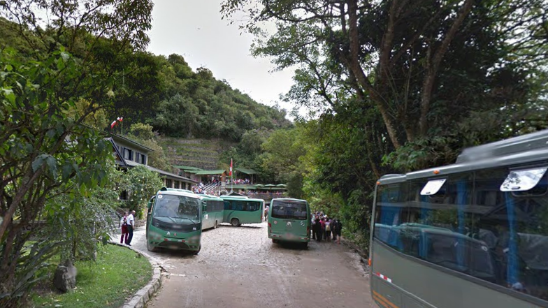 Centro de ingreso al Machupicchu